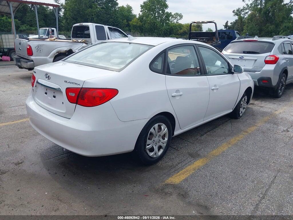 KMHDU4ADXAU964805 2010 HYUNDAI ELANTRA photo no. 4