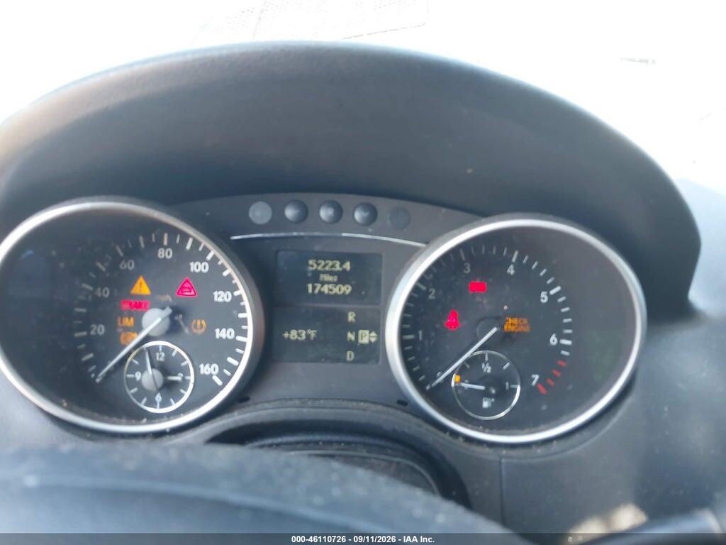 4JGBB86E18A425233 2008 MERCEDES-BENZ ML 350 photo no. 7