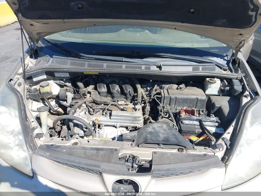 5TDZK22C99S273890 2009 TOYOTA SIENNA photo no. 10