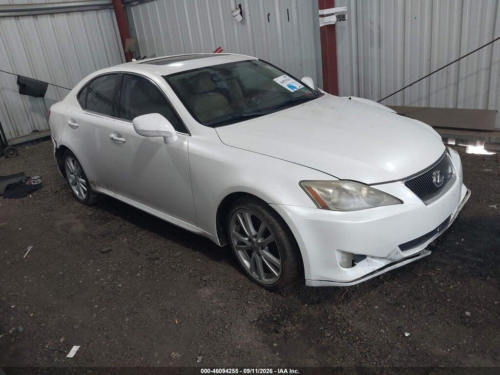 2007 LEXUS IS 250 JTHBK262372048354
