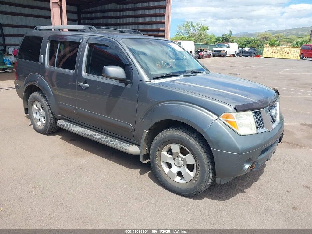 2007 NISSAN PATHFINDER 5N1AR18U17C603762