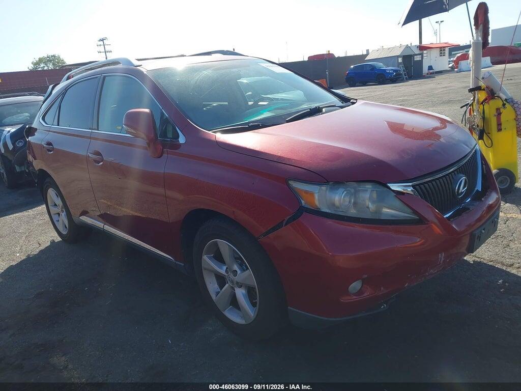 2010 LEXUS RX 350 2T2ZK1BA9AC001597