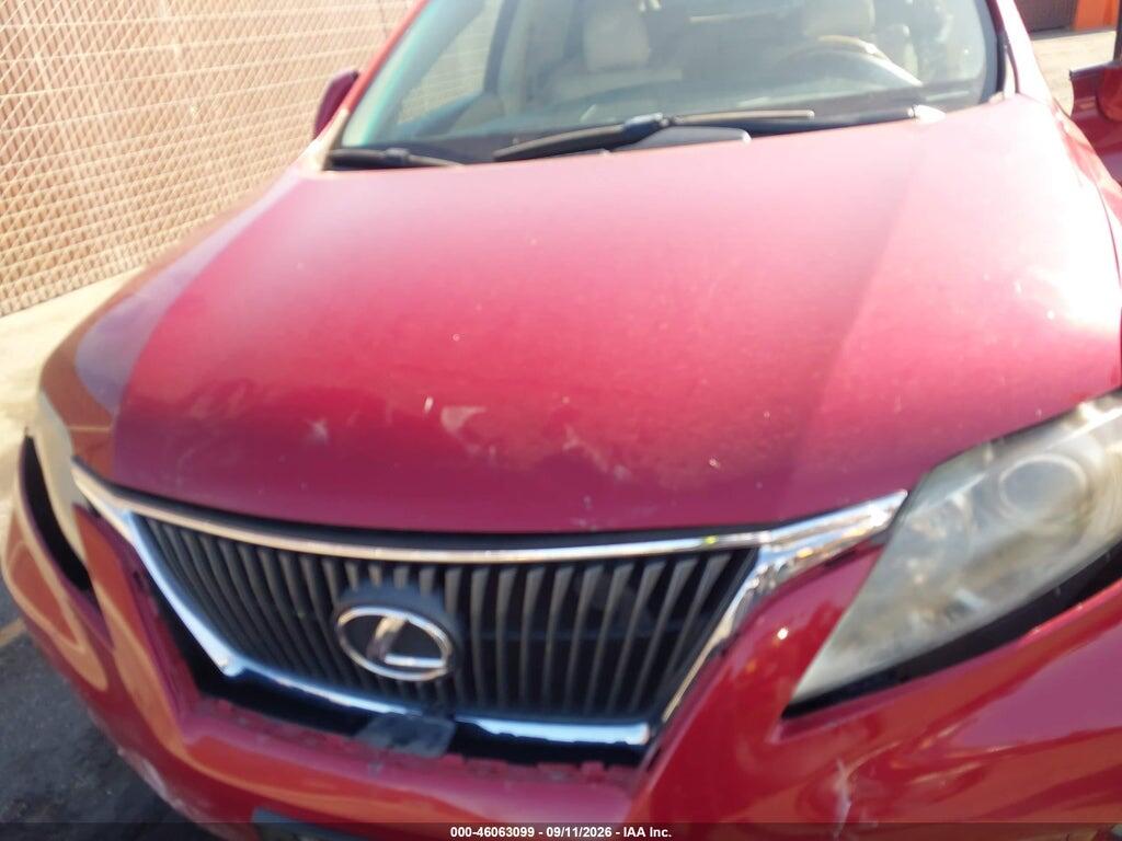 2T2ZK1BA9AC001597 2010 LEXUS RX 350 photo no. 10