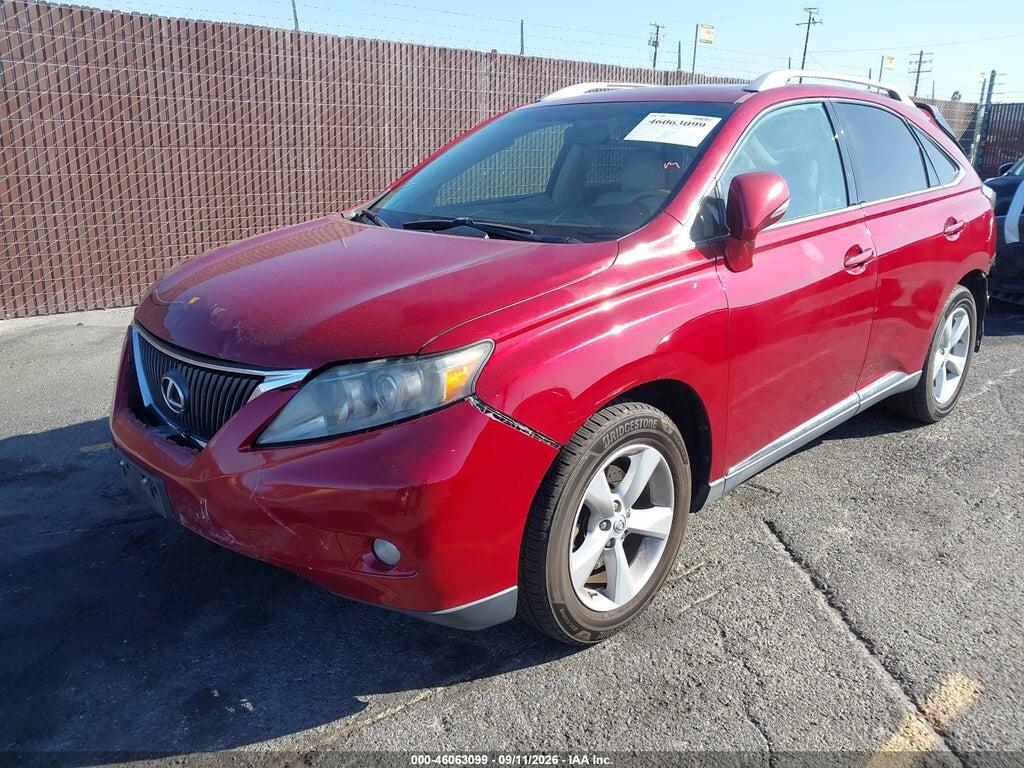 2T2ZK1BA9AC001597 2010 LEXUS RX 350 photo no. 2