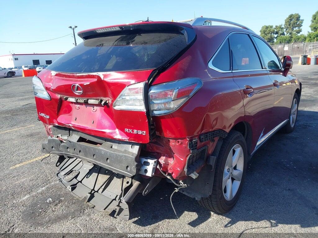 2T2ZK1BA9AC001597 2010 LEXUS RX 350 photo no. 4