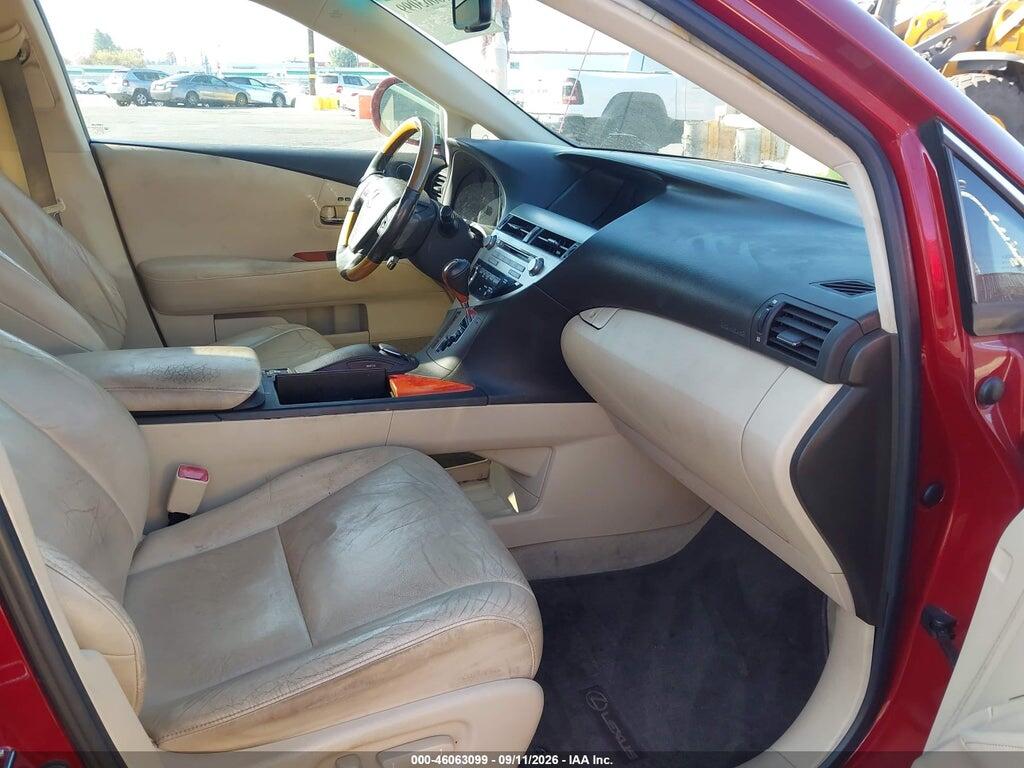2T2ZK1BA9AC001597 2010 LEXUS RX 350 photo no. 5