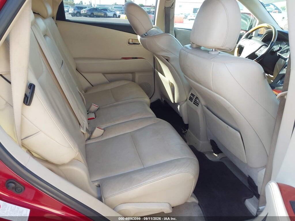 2T2ZK1BA9AC001597 2010 LEXUS RX 350 photo no. 8