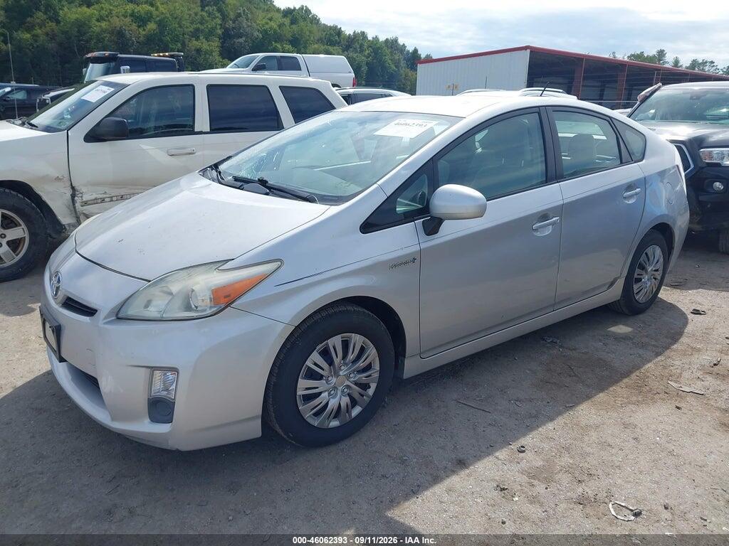 JTDKN3DU8A0147791 2010 TOYOTA PRIUS photo no. 2