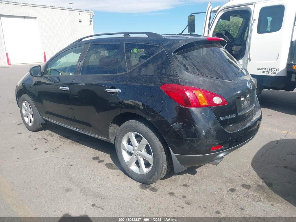JN8AZ18W39W148781 2009 NISSAN MURANO photo no. 3