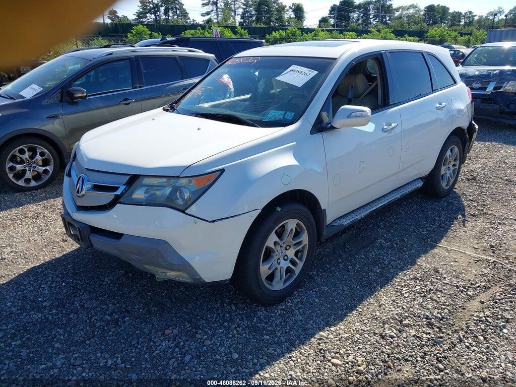 2HNYD28429H510430 2009 ACURA MDX photo no. 2