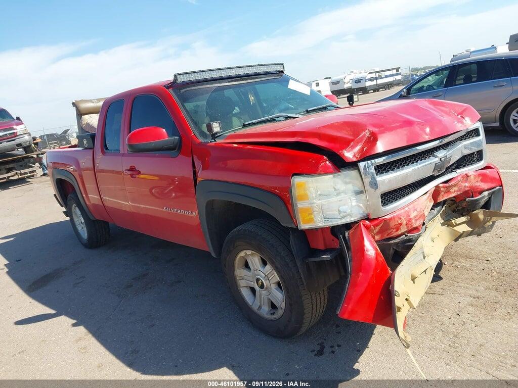 2008 CHEVROLET SILVERADO 1500 2GCEK19J881291316