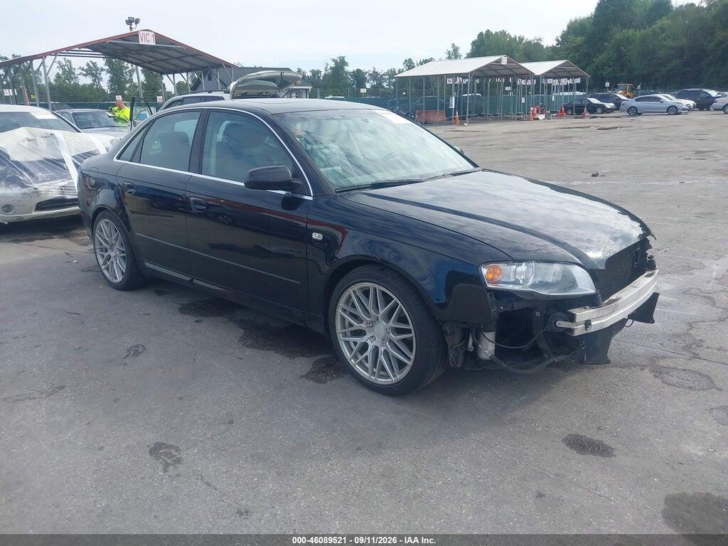 WAUDH78E38A082117 2008 AUDI A4 photo no. 1