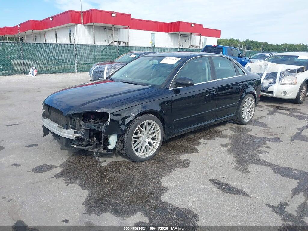 WAUDH78E38A082117 2008 AUDI A4 photo no. 2