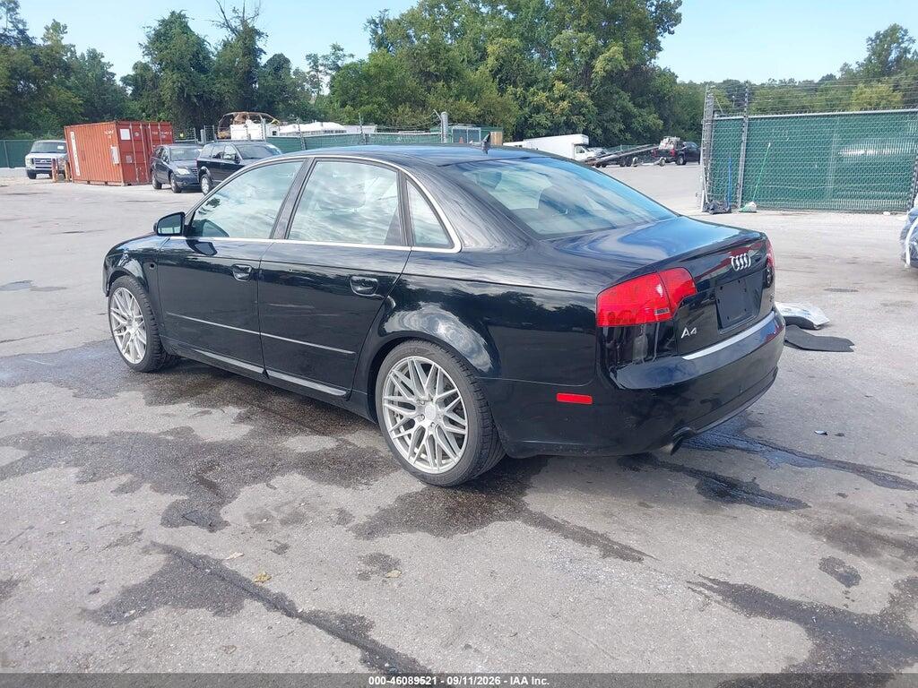 WAUDH78E38A082117 2008 AUDI A4 photo no. 3