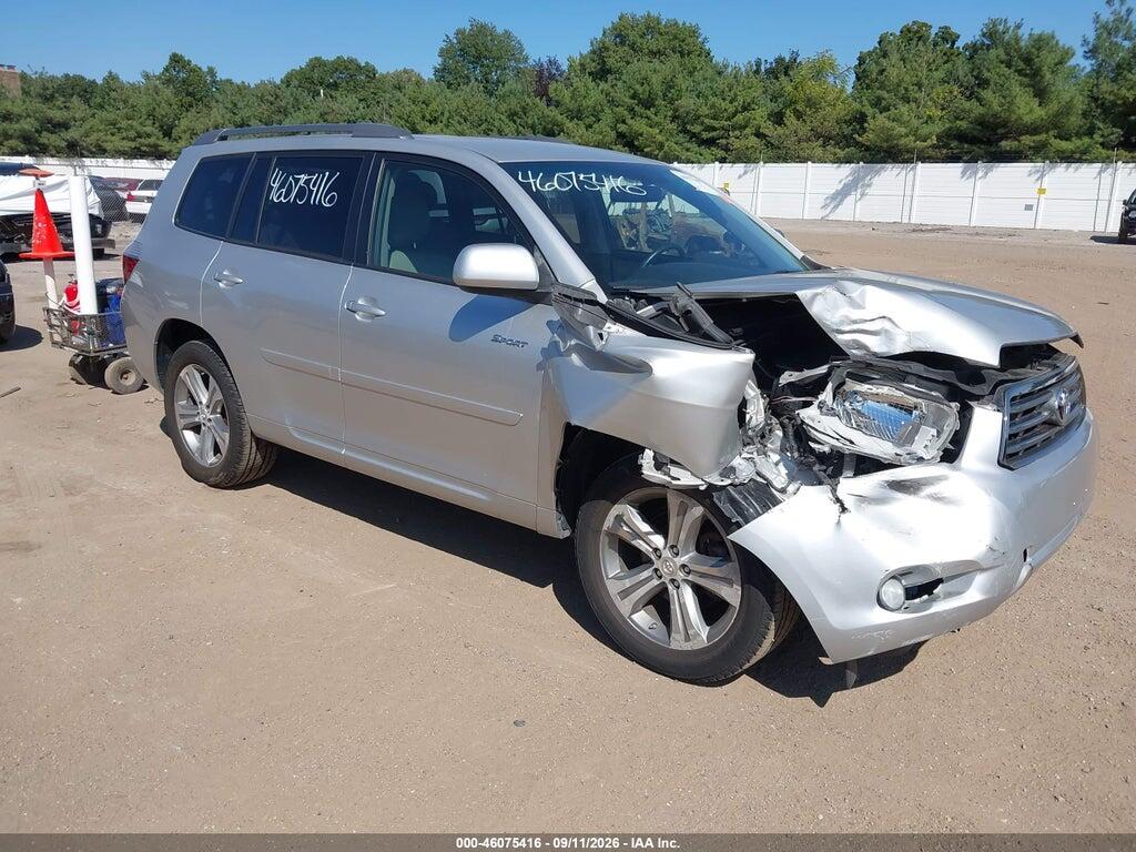 2008 TOYOTA HIGHLANDER JTEES43A182004307