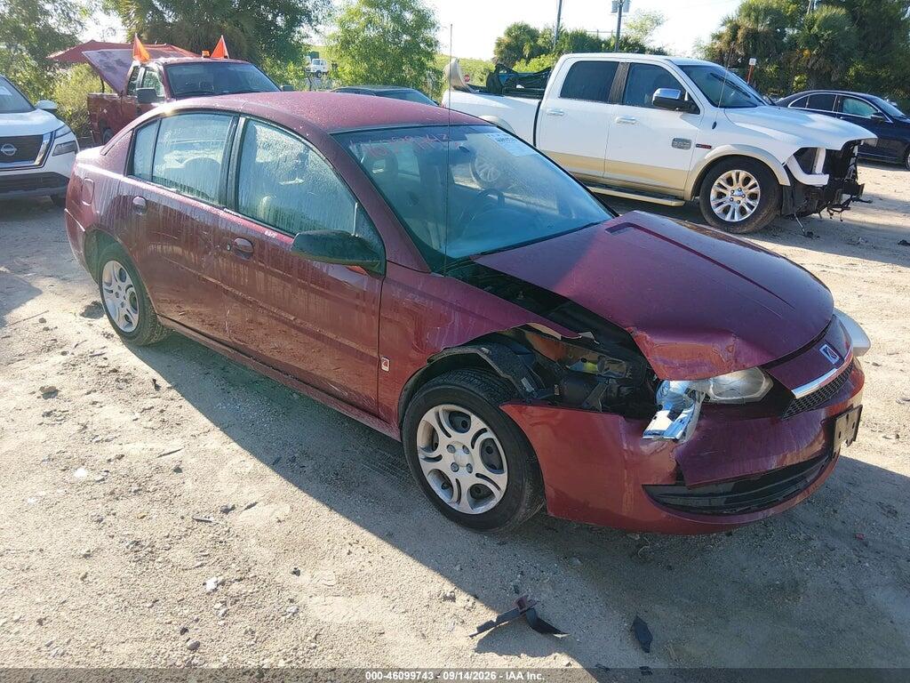 2004 SATURN ION 1G8AJ52F94Z228252