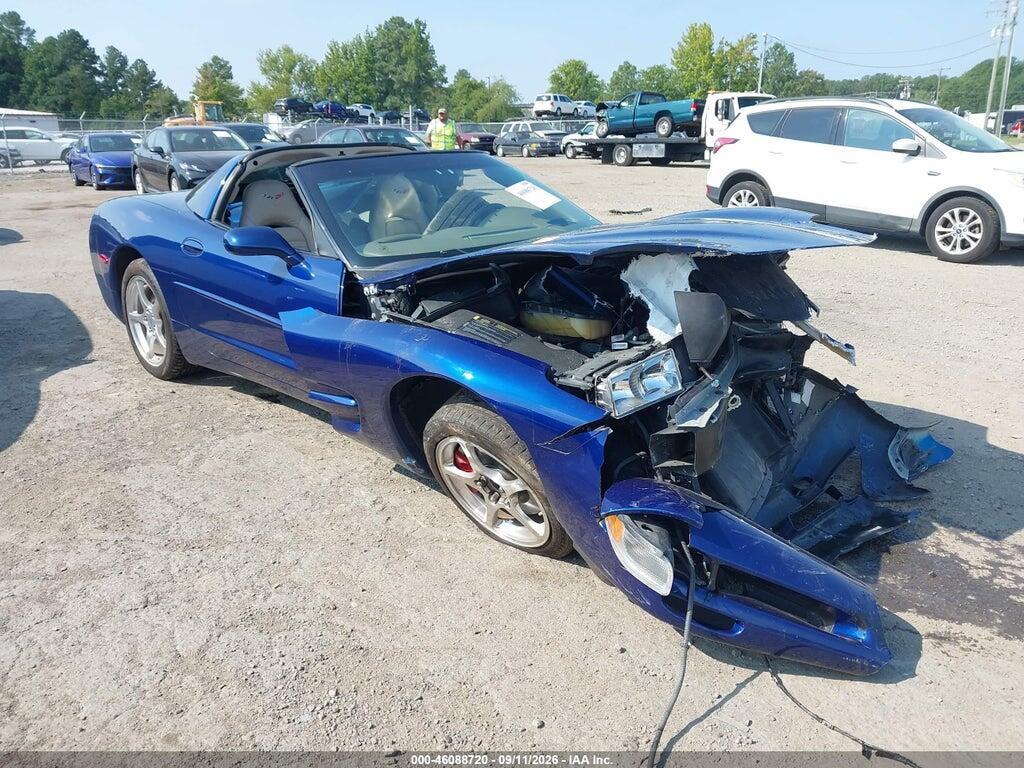 2004 CHEVROLET CORVETTE 1G1YY22G545115177