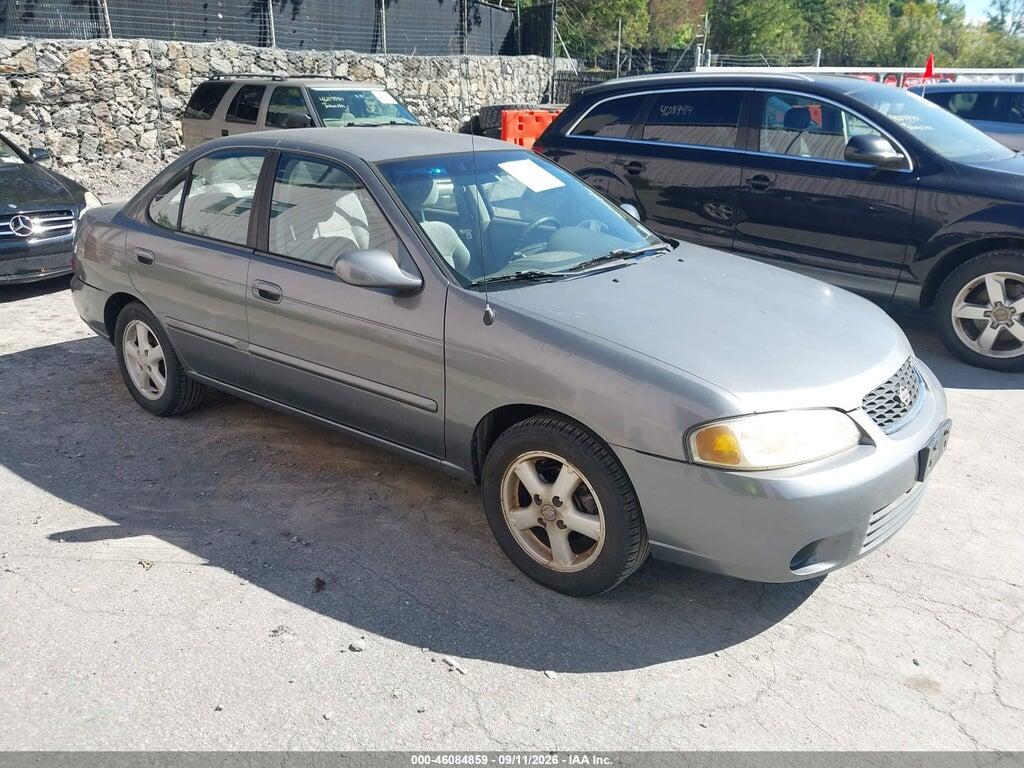2001 NISSAN SENTRA 3N1CB51D81L488725