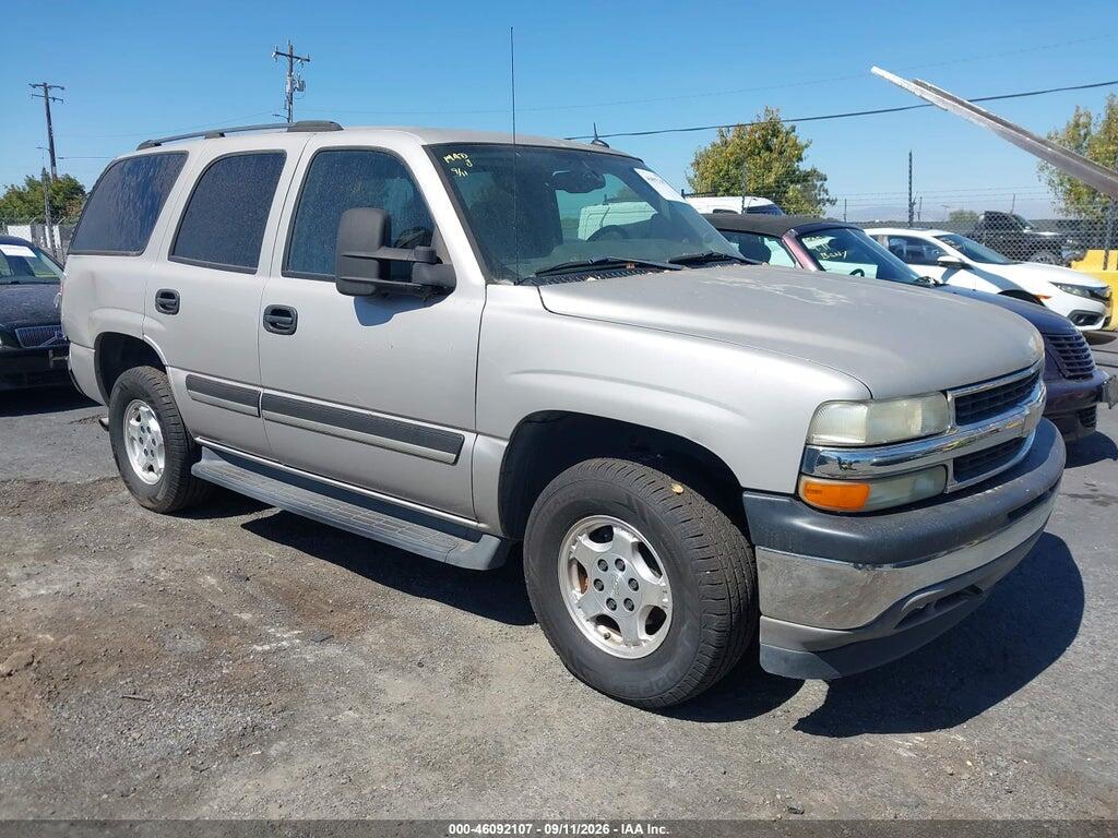 2005 CHEVROLET TAHOE 1GNEK13T55J185957