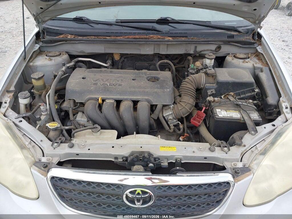 1NXBR32E55Z563100 2005 TOYOTA COROLLA photo no. 10