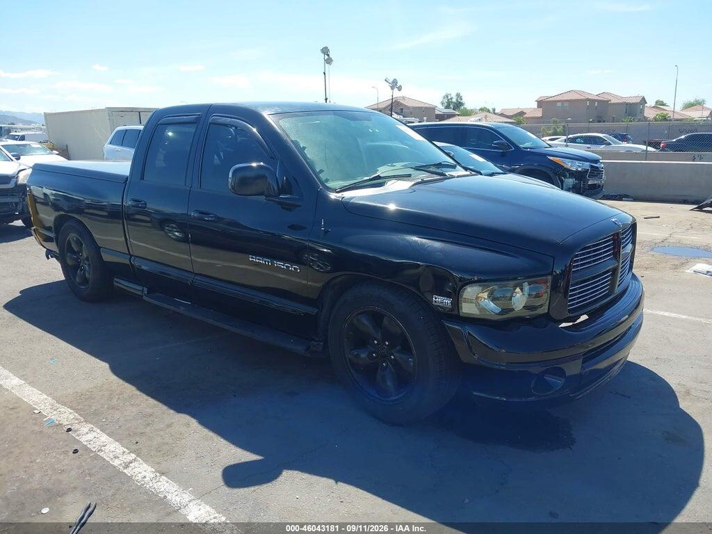 2004 DODGE RAM 1500 1D7HA18D04S581609