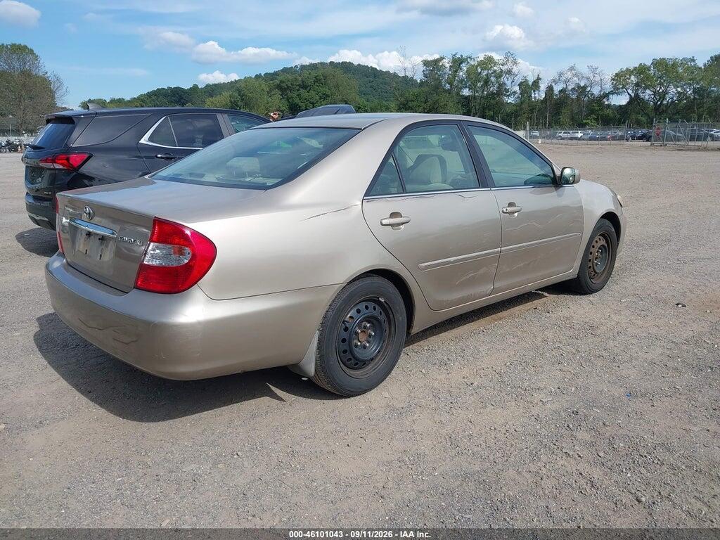 4T1BE32K62U034414 2002 TOYOTA CAMRY photo no. 4