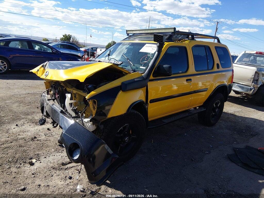 5N1MD28Y12C544001 2002 NISSAN XTERRA photo no. 2