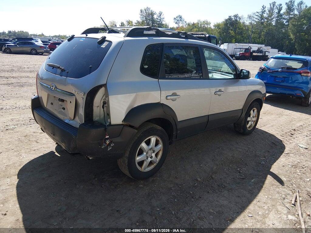 KM8JN72D45U146346 2005 HYUNDAI TUCSON photo no. 4