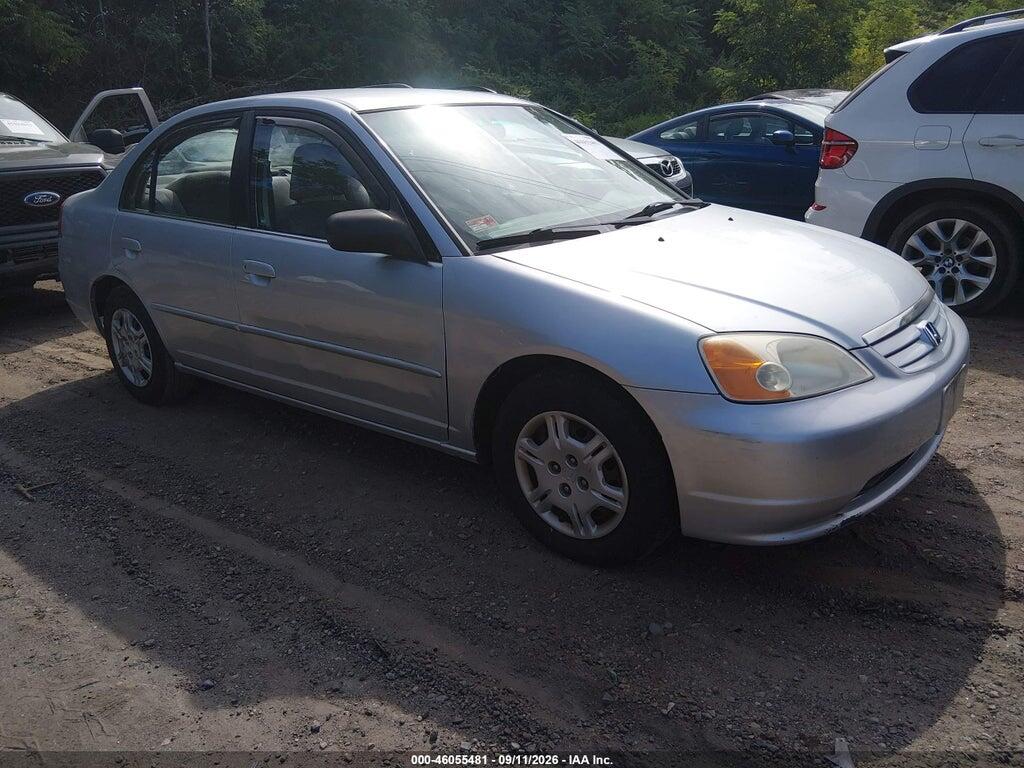 2002 HONDA CIVIC 2HGES16532H527605