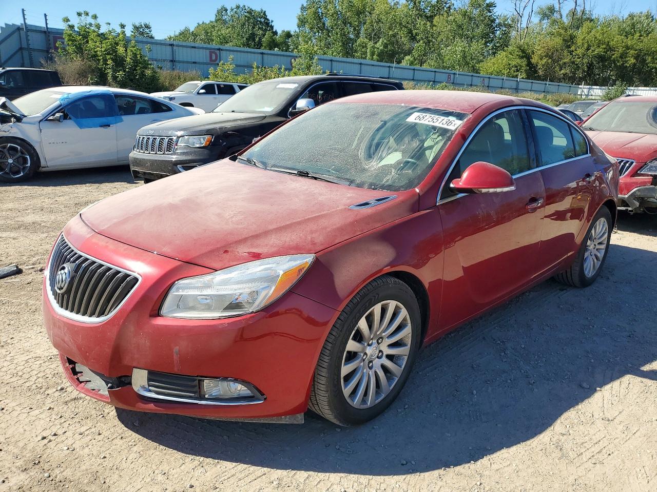 2012 BUICK REGAL 2G4GS5EV4C9212707