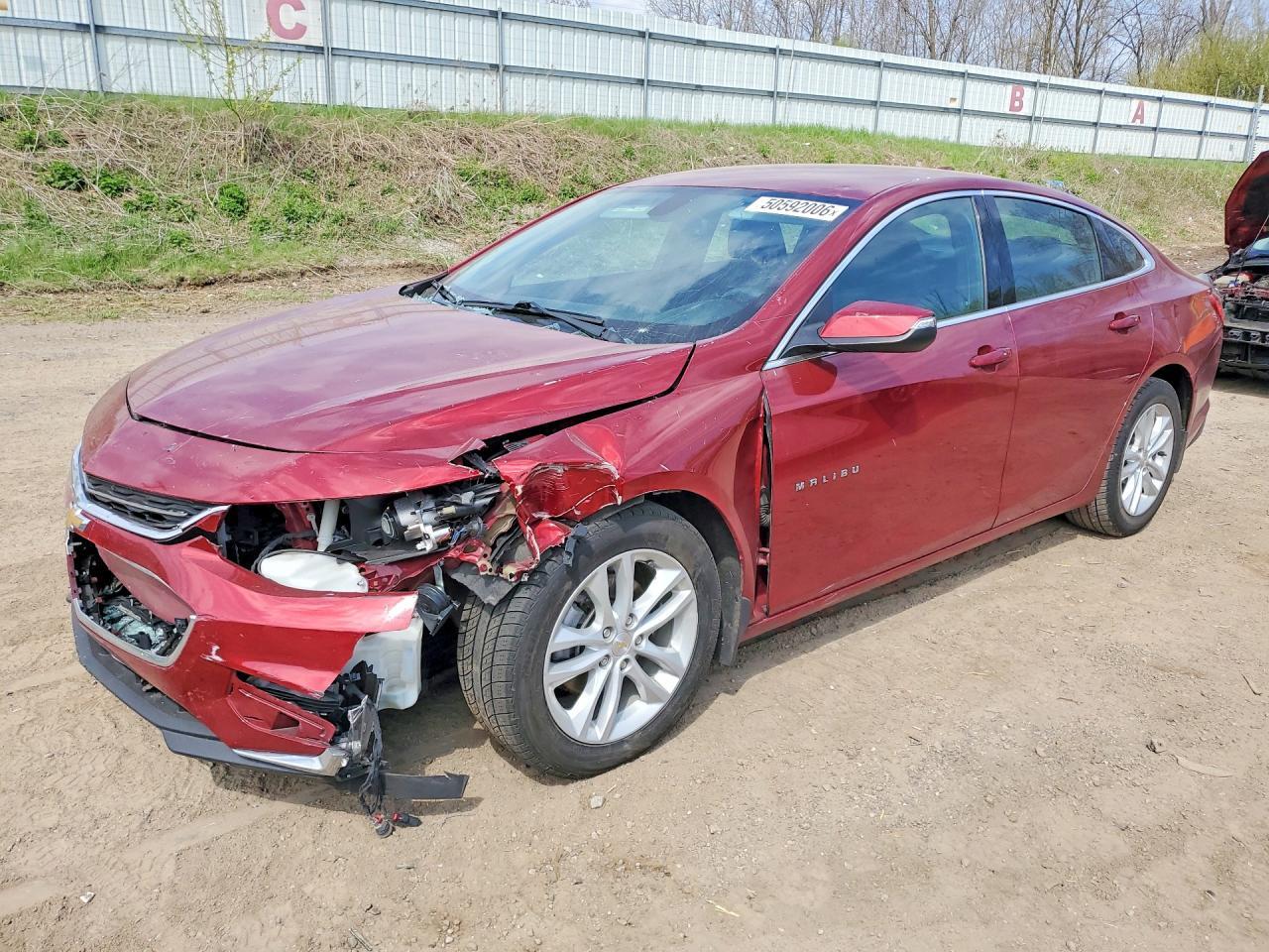 2018 CHEVROLET MALIBU 1G1ZD5ST3JF119863