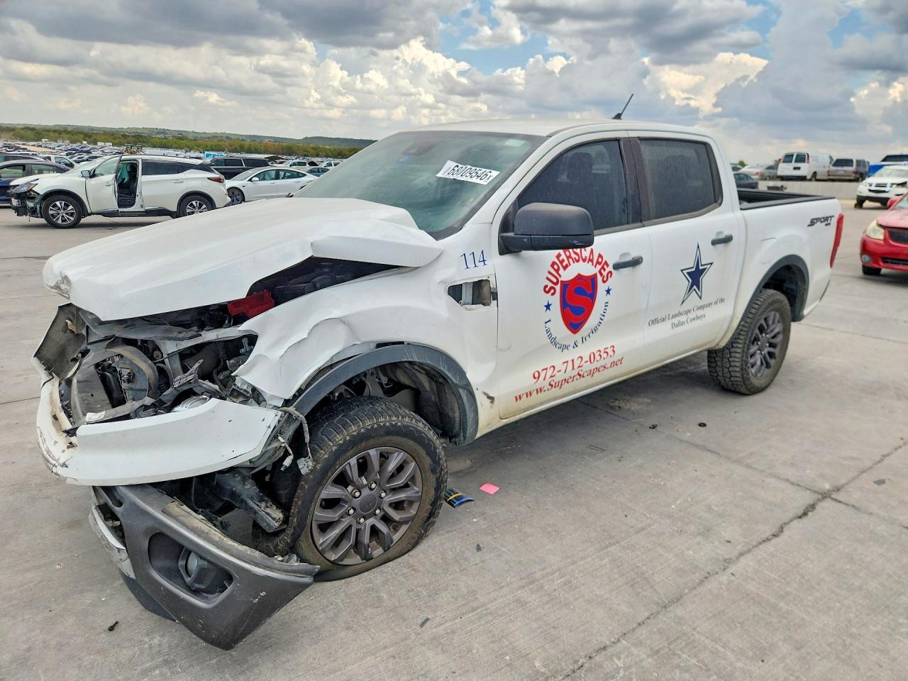 2022 FORD RANGER 1FTER4FH0NLD17377