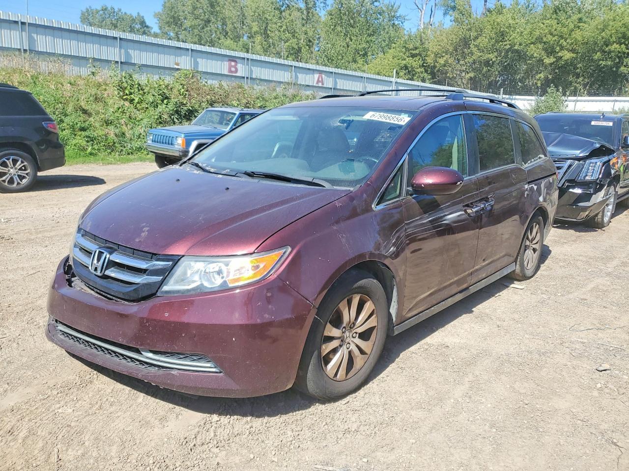 2014 HONDA ODYSSEY 5FNRL5H69EB076104