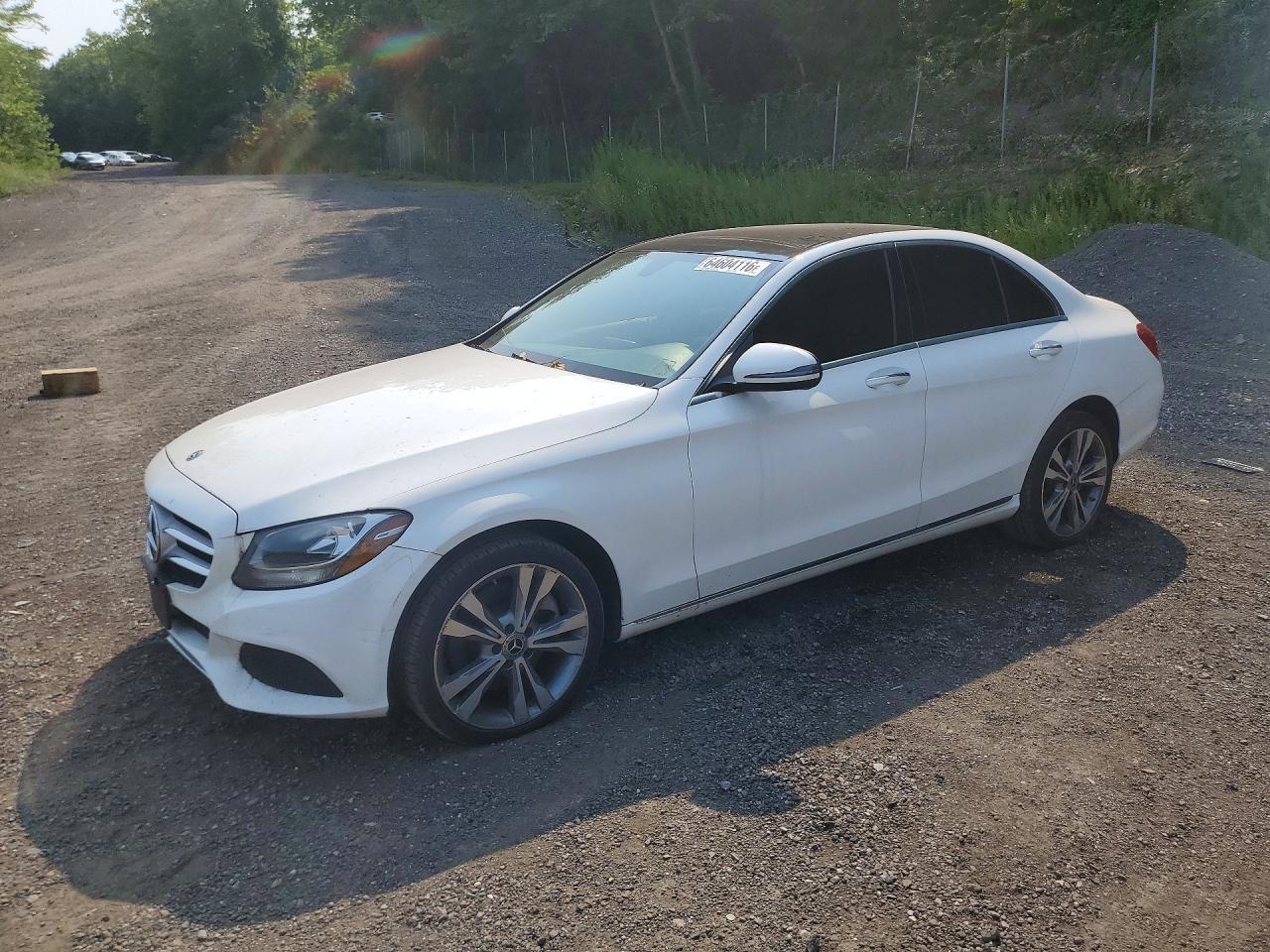2018 MERCEDES-BENZ C WDDWF4KB0JR413263