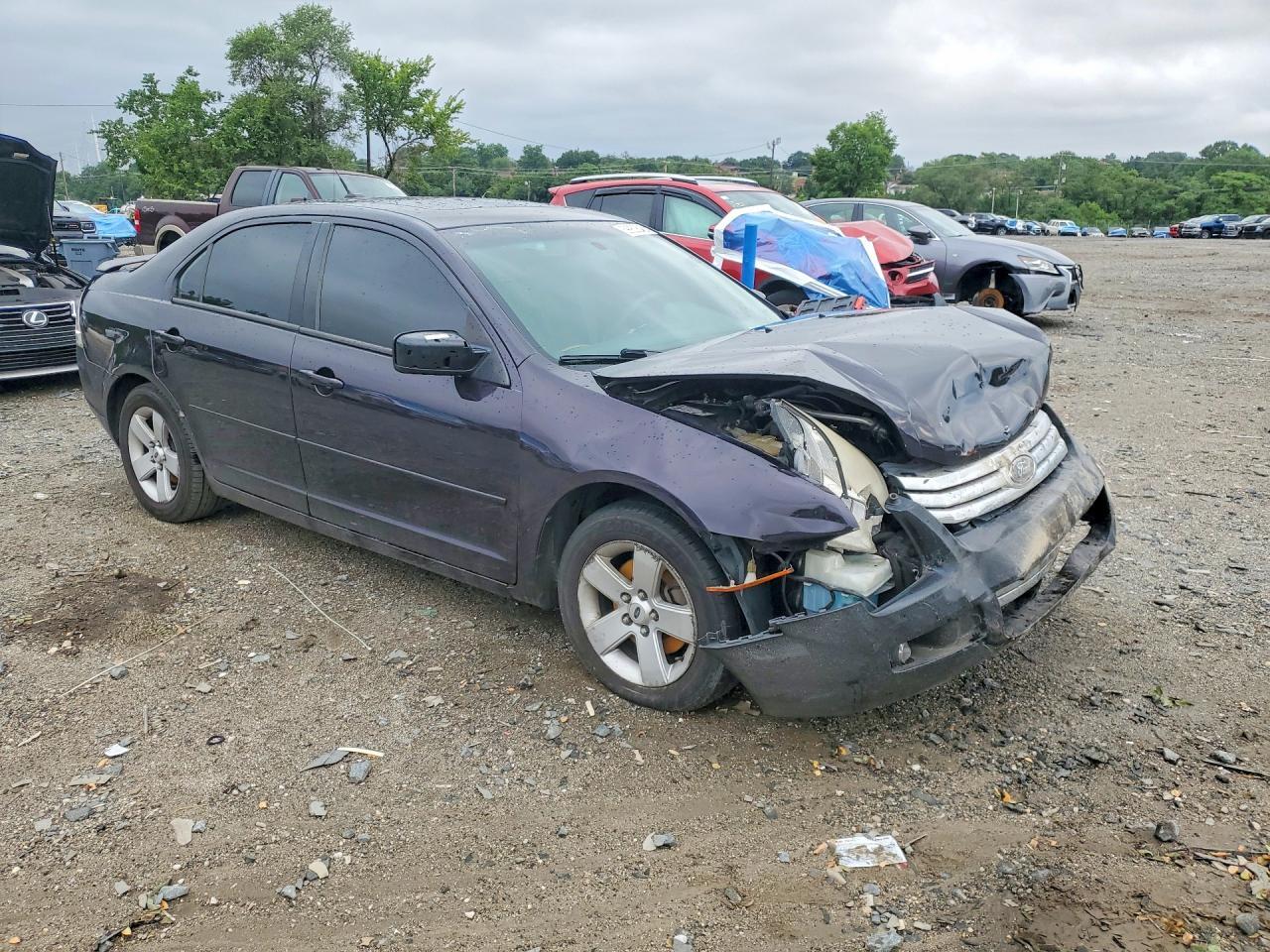 3FAHP07107R184949 2007 FORD FUSION photo no. 4