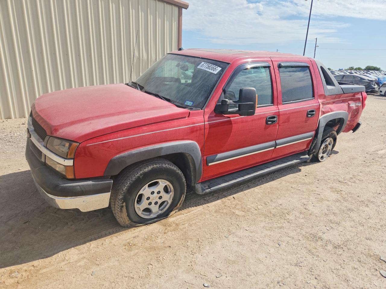 2004 CHEVROLET AVALANCHE 3GNEK12T34G166003