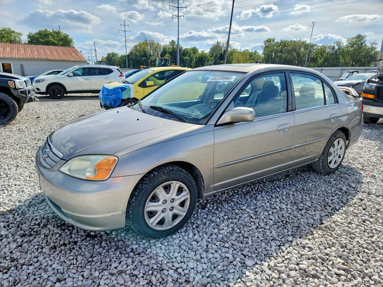 2003 HONDA CIVIC 1HGES26783L007332