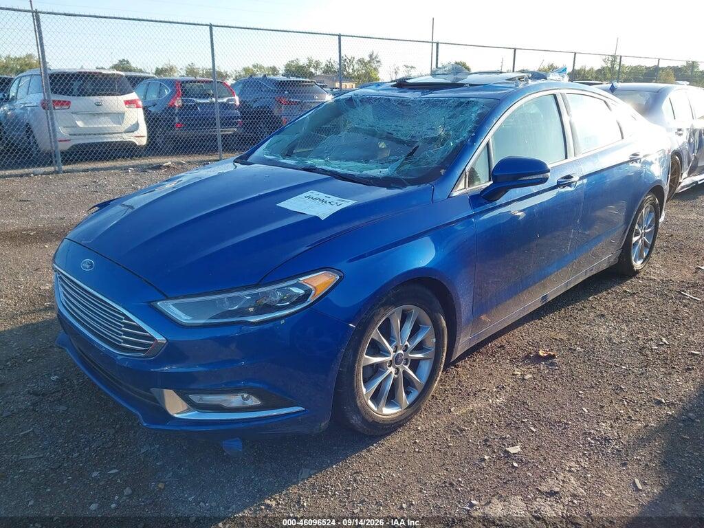 3FA6P0HD1HR395546 2017 FORD FUSION photo no. 2