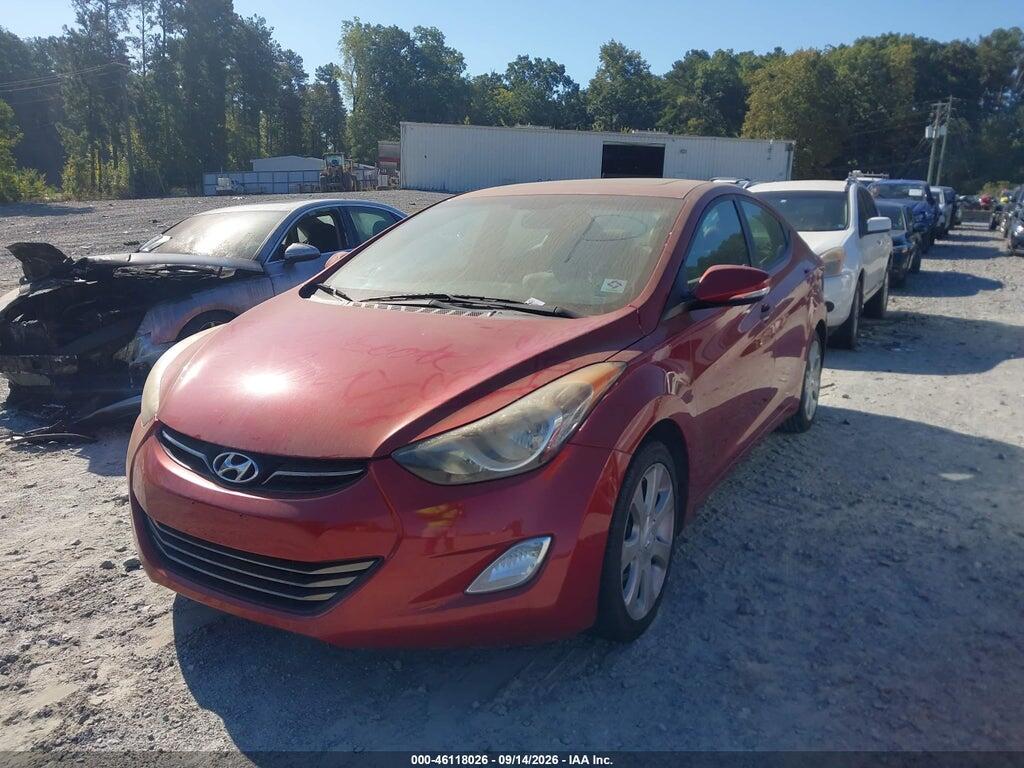 KMHDH4AE8DU561939 2013 HYUNDAI ELANTRA photo no. 2