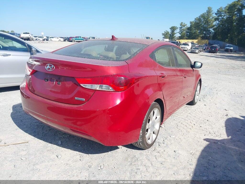 KMHDH4AE8DU561939 2013 HYUNDAI ELANTRA photo no. 4