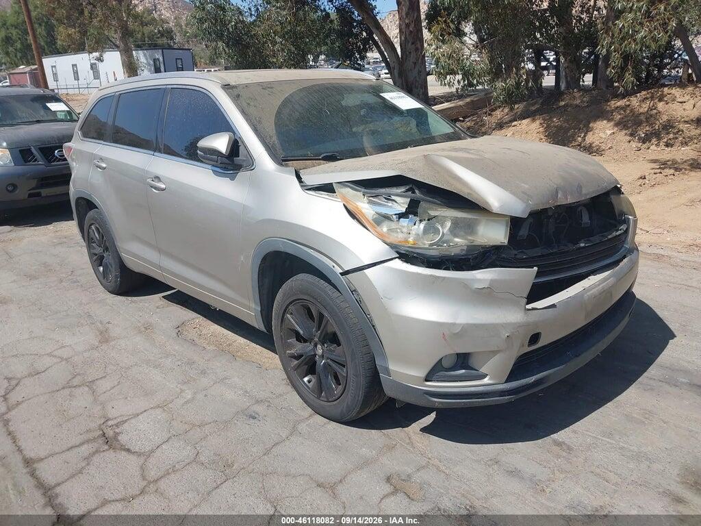 2014 TOYOTA HIGHLANDER 5TDKKRFH2ES009436