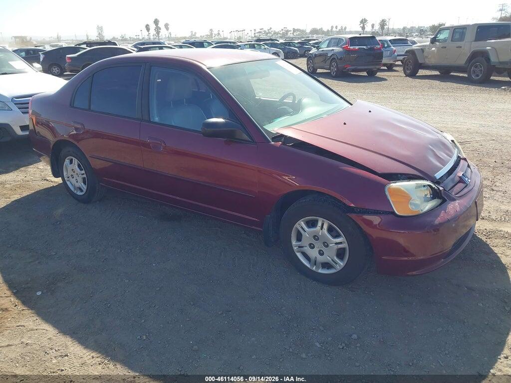 2002 HONDA CIVIC 2HGES16582H548966