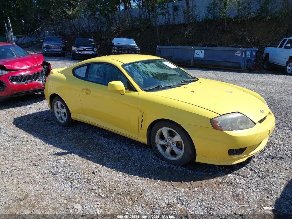 2006 HYUNDAI TIBURON KMHHM65D56U200746