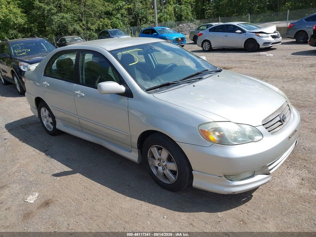 2003 TOYOTA COROLLA 2T1BR32EX3C101341
