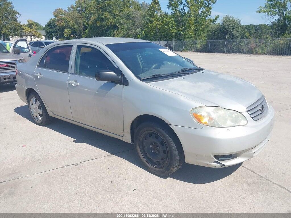 2003 TOYOTA COROLLA 1NXBR32E83Z039551