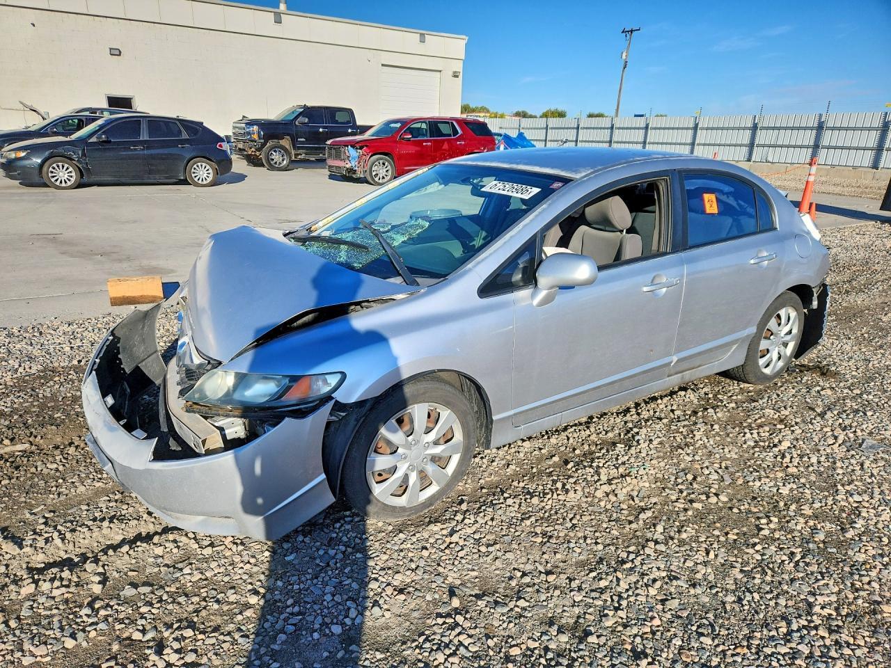 2009 HONDA CIVIC 19XFA16599E047127