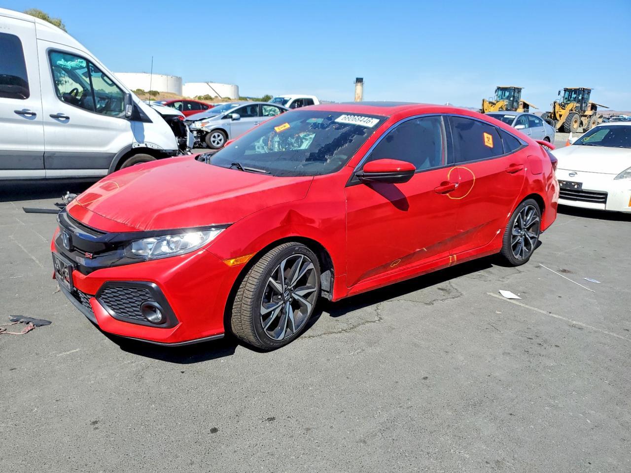2018 HONDA CIVIC 2HGFC1E58JH706188