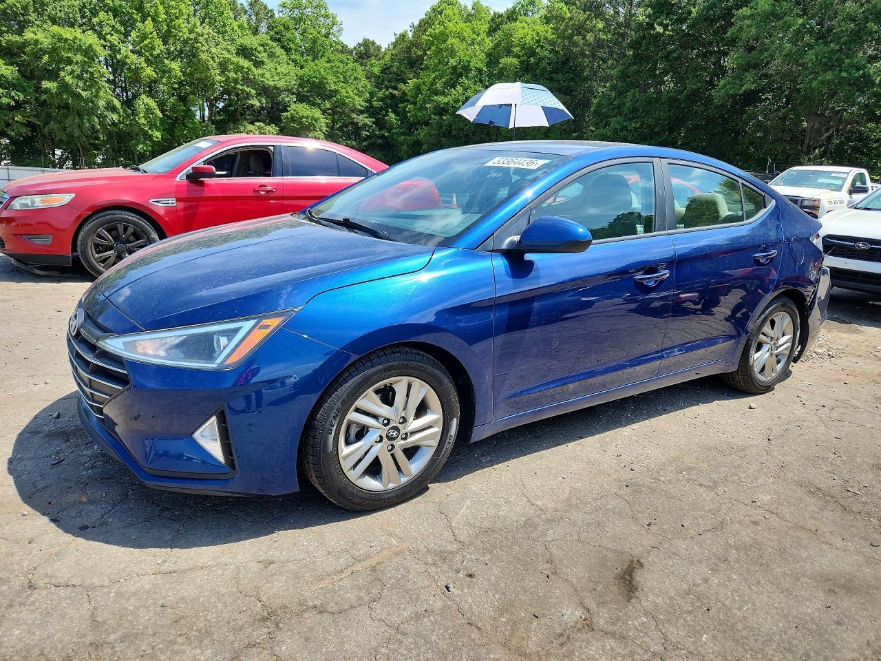 2019 HYUNDAI ELANTRA 5NPD84LF5KH493472