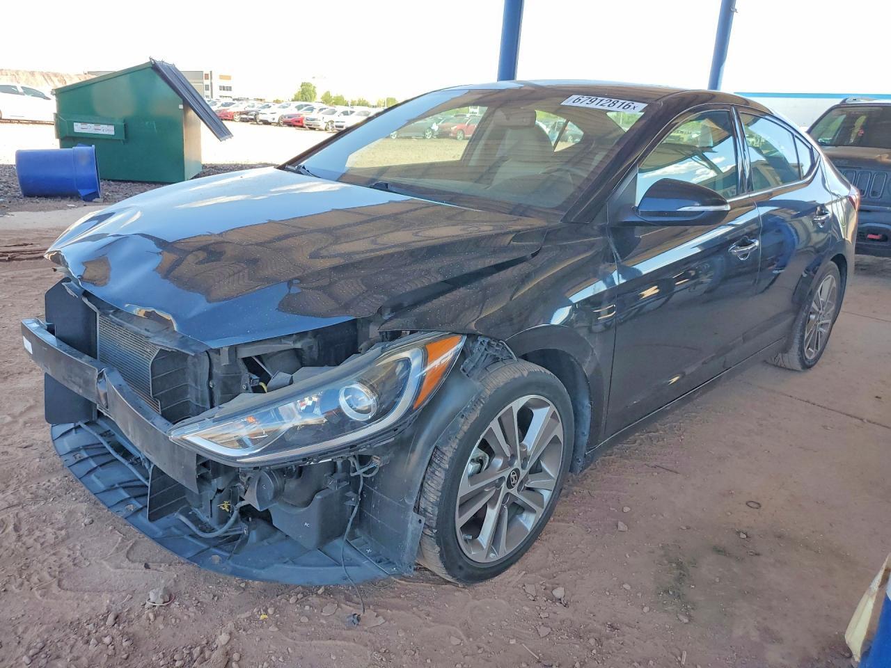 2017 HYUNDAI ELANTRA 5NPD84LF7HH115789