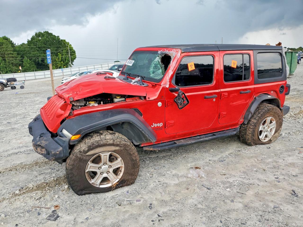 2020 JEEP WRANGLER UNLIMITED 1C4HJXDG6LW141141